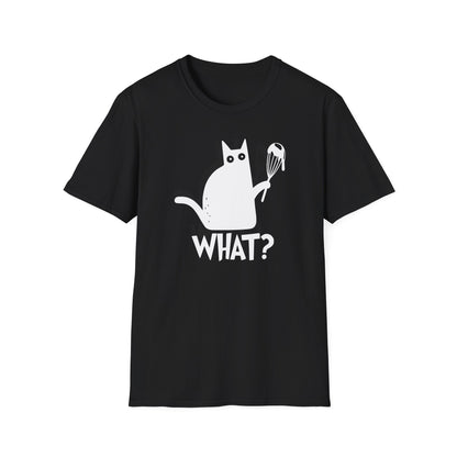 Black Cat What T-Shirt