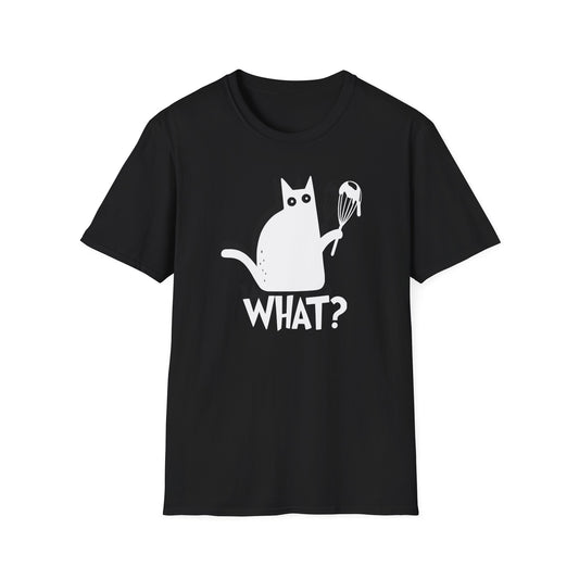 Black Cat What T-Shirt