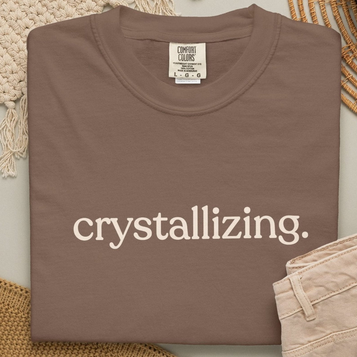 Crystalizing T-shirt
