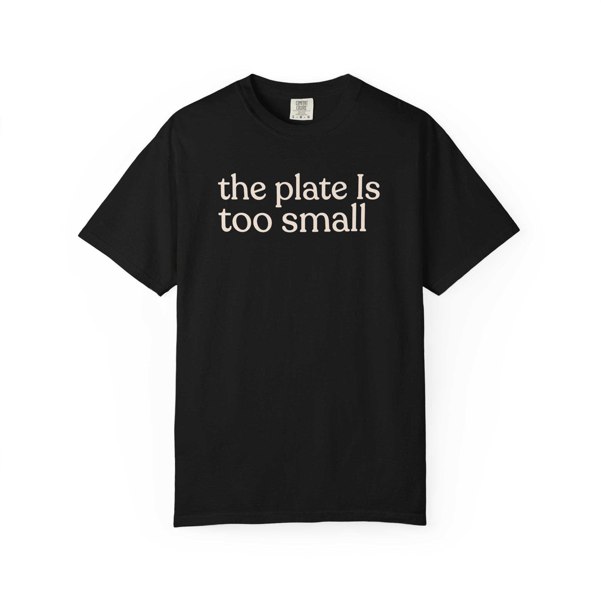 the plate is  CC1717 T-shirt