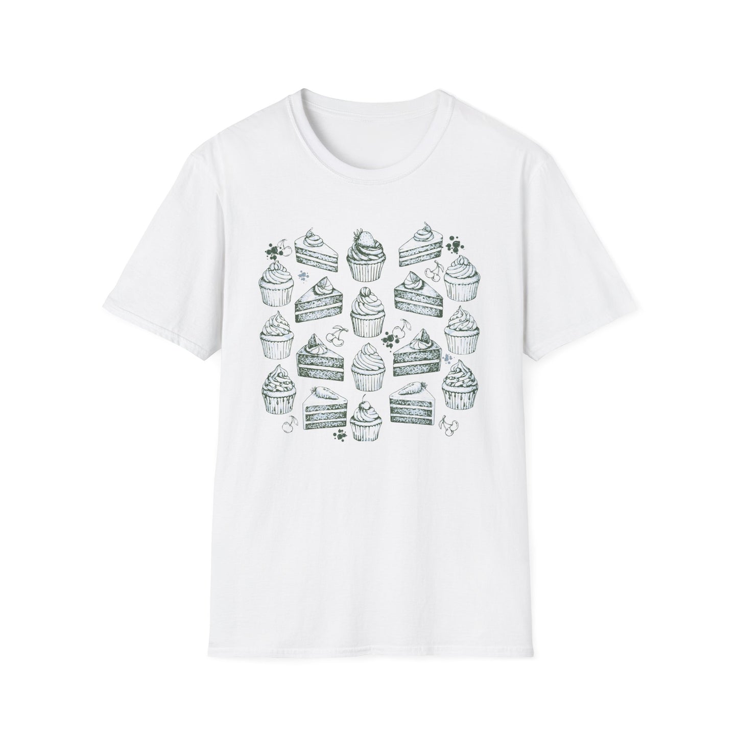 Cake Cupcake Collage T-Shirt