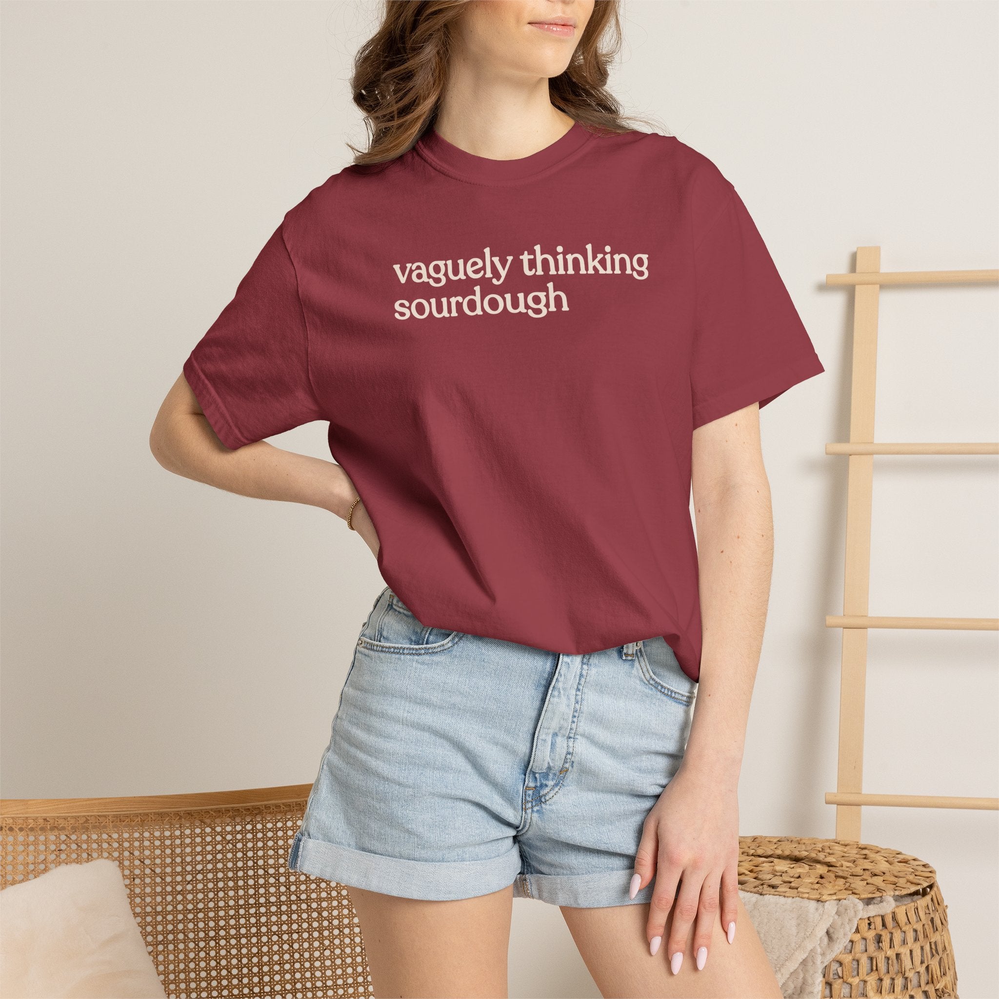 vaguely thinking sourdough T-shirt
