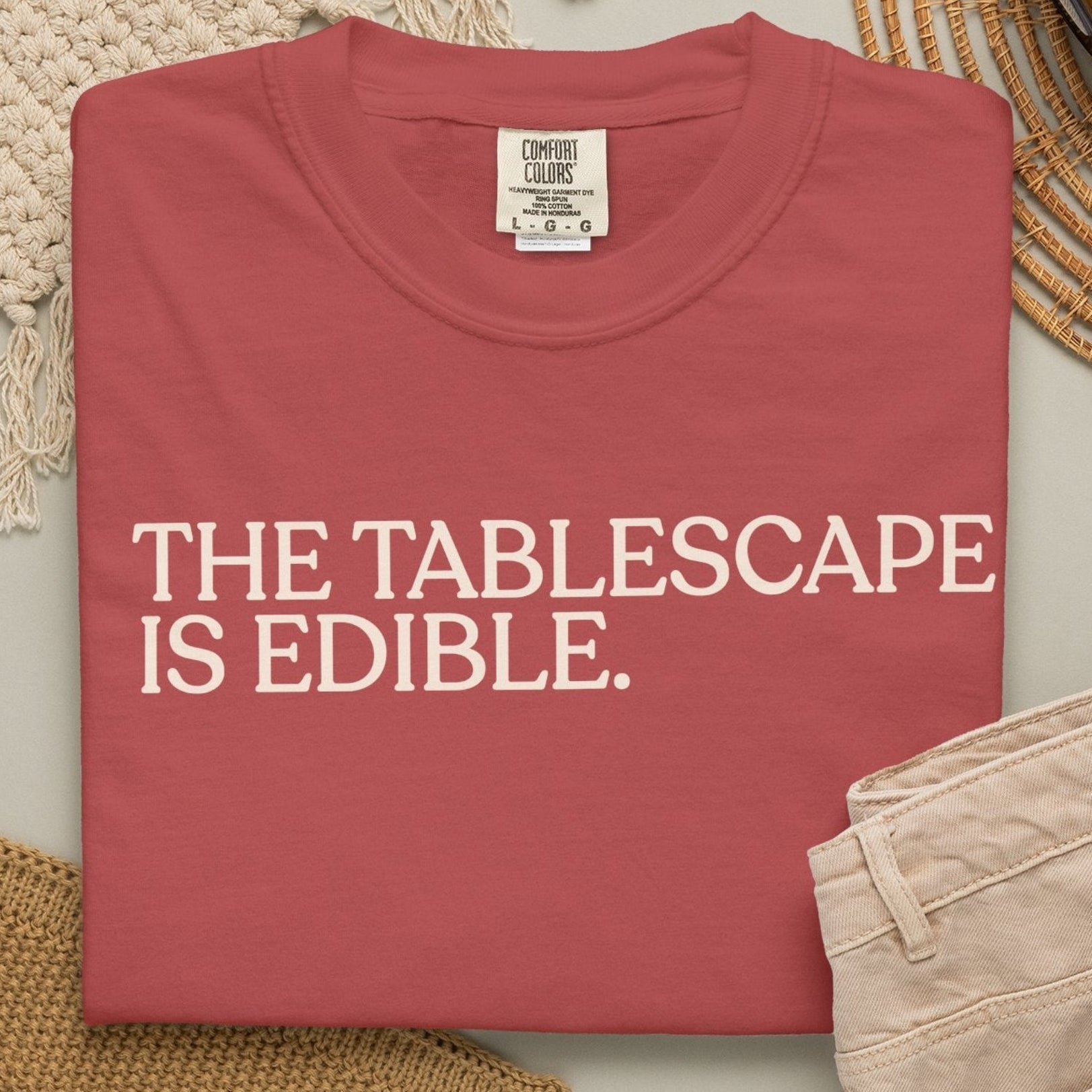 The tablescape  T-shirt