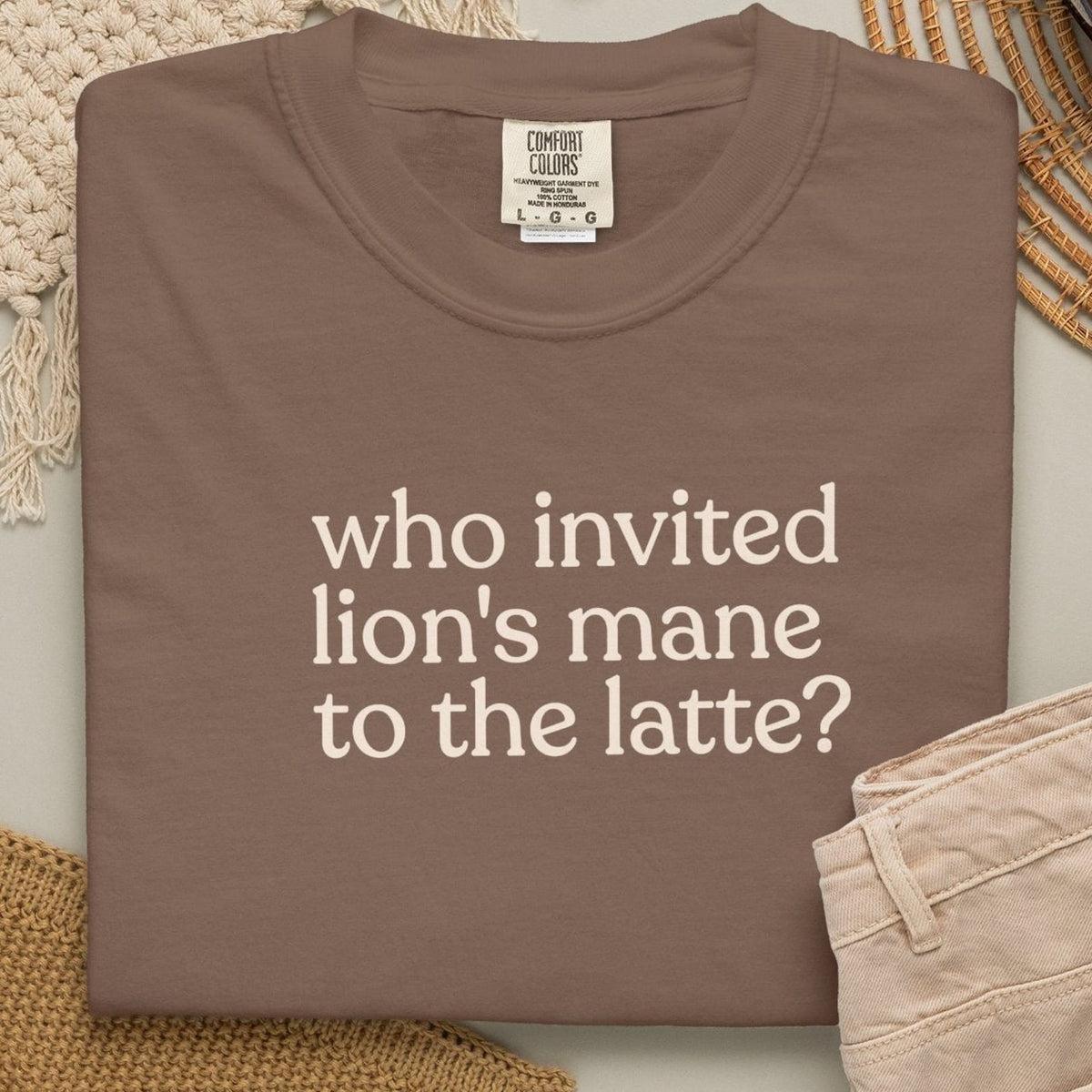 lion's mane T-shirt