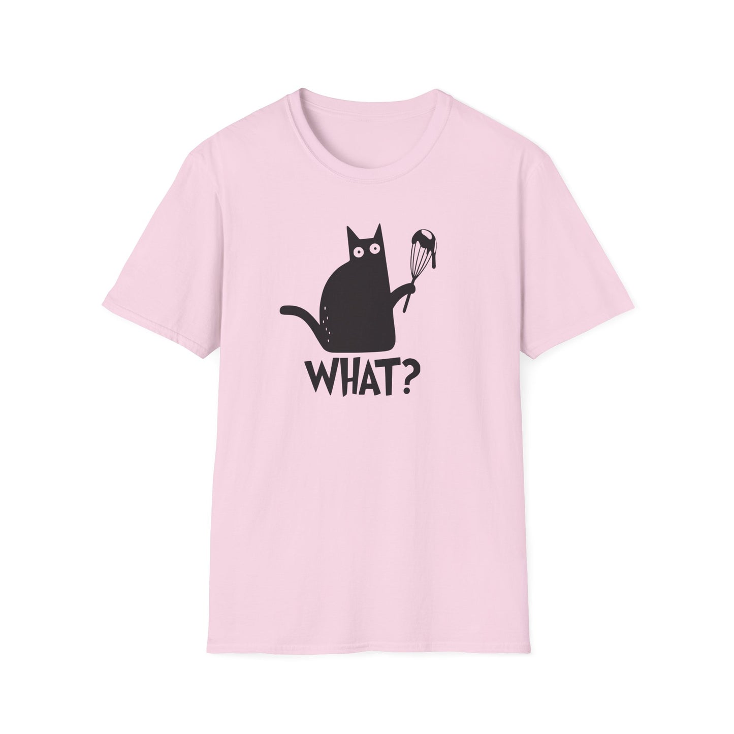 Black Cat What T-Shirt