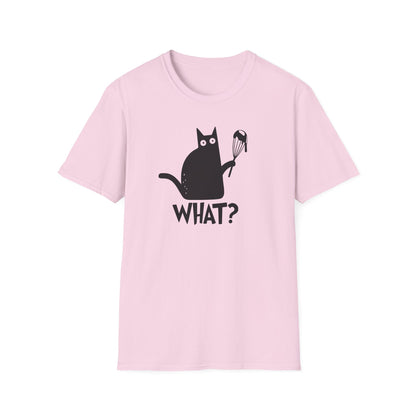 Black Cat What T-Shirt