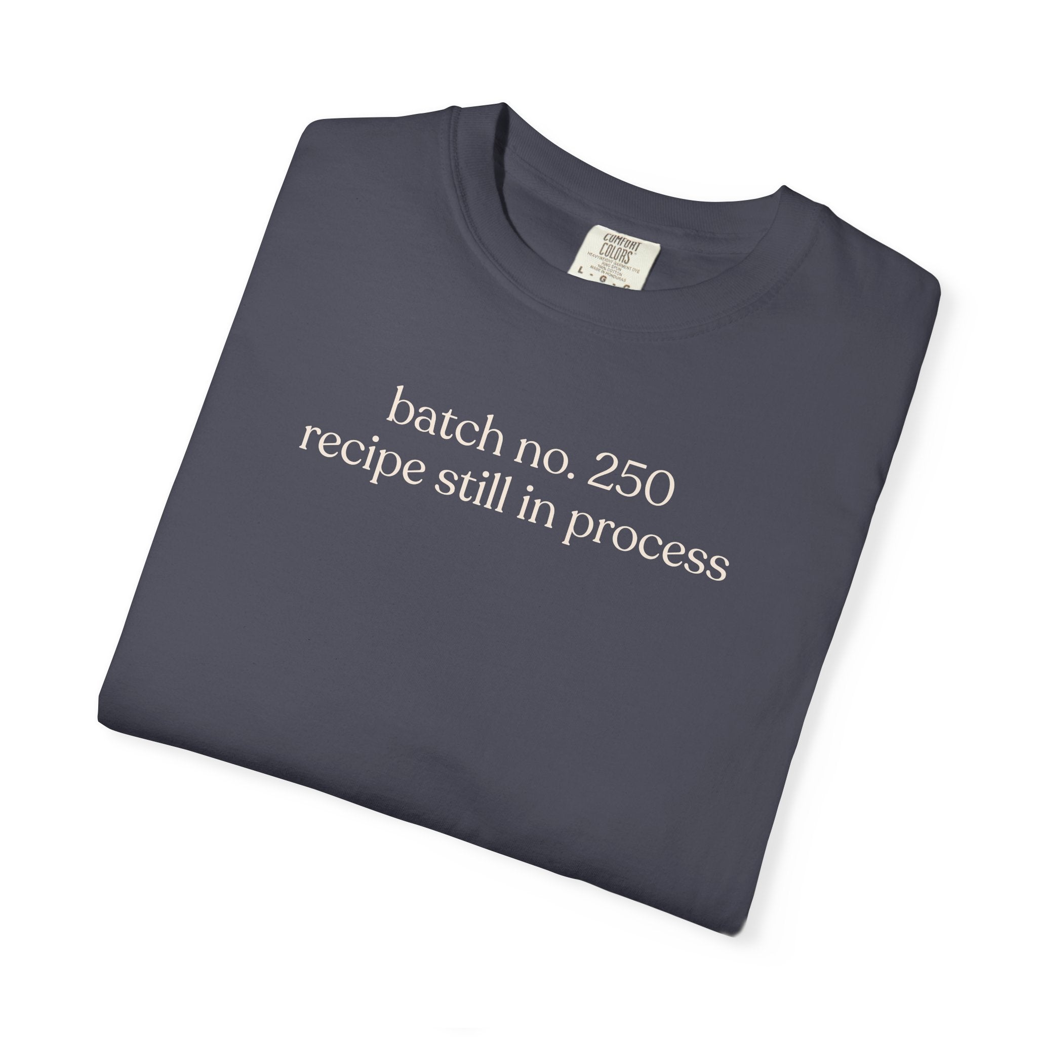 batch no .250 recipe still in progress T-shirt