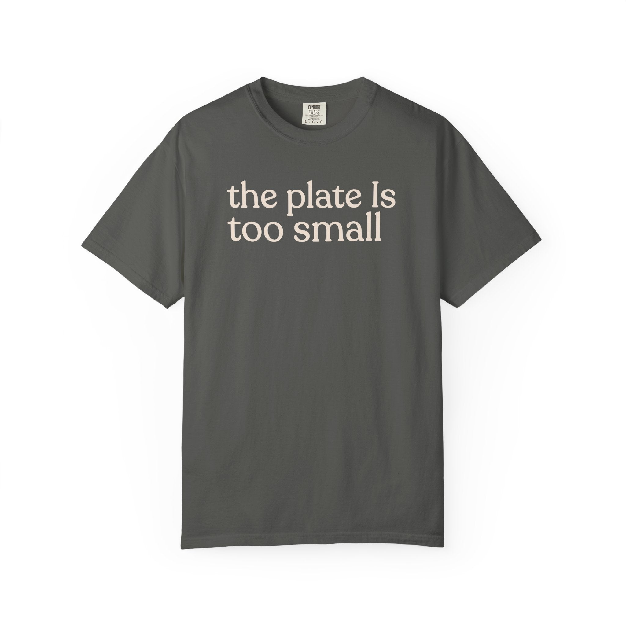 the plate is  CC1717 T-shirt