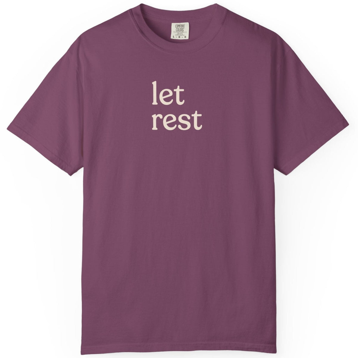 let restT-shirt