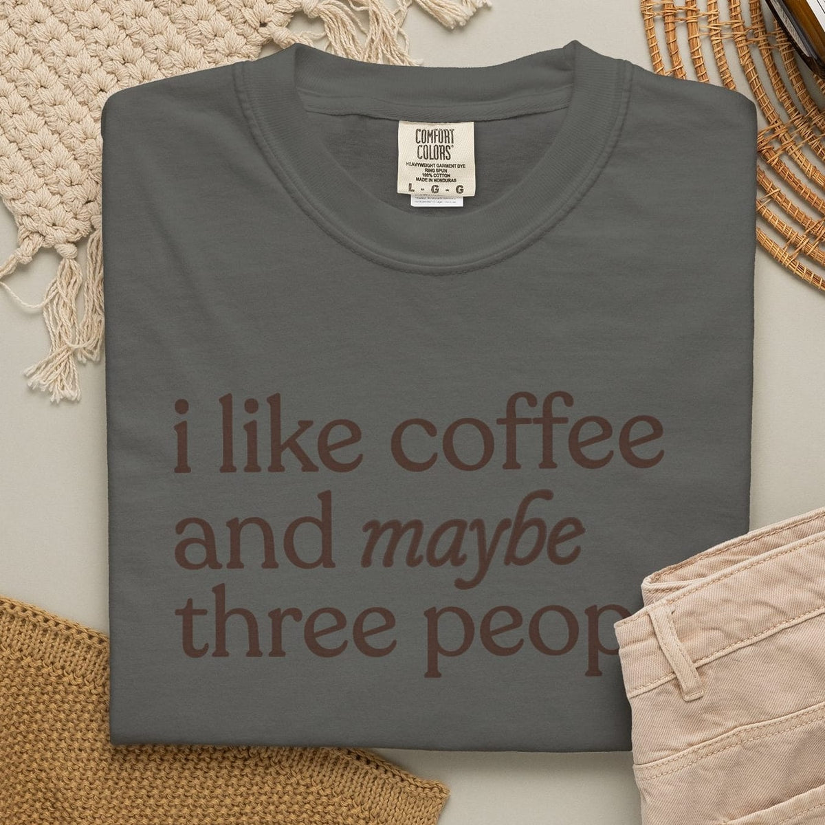 i like coffee T-shirt