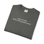 a sip of  T-shirt