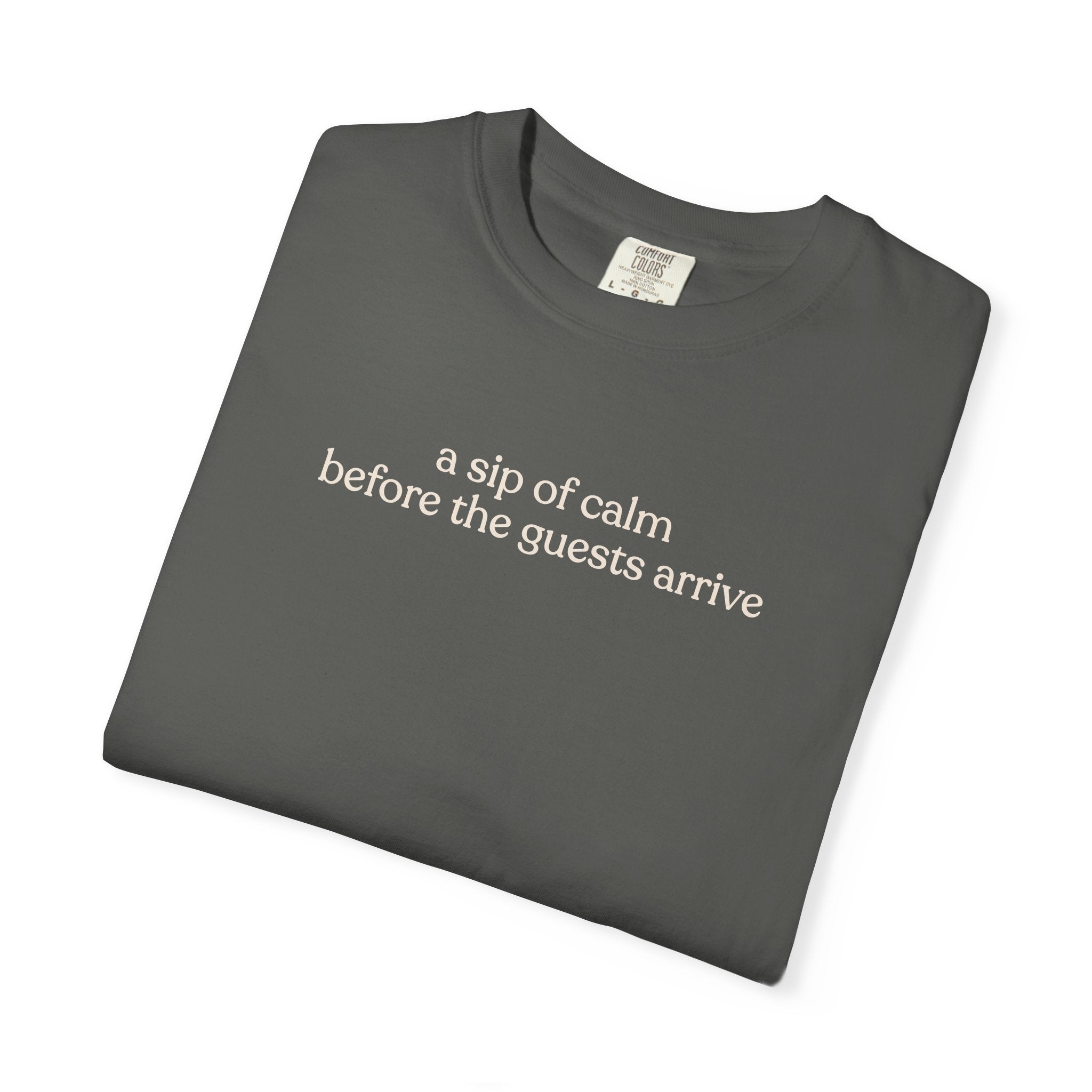 a sip of  T-shirt