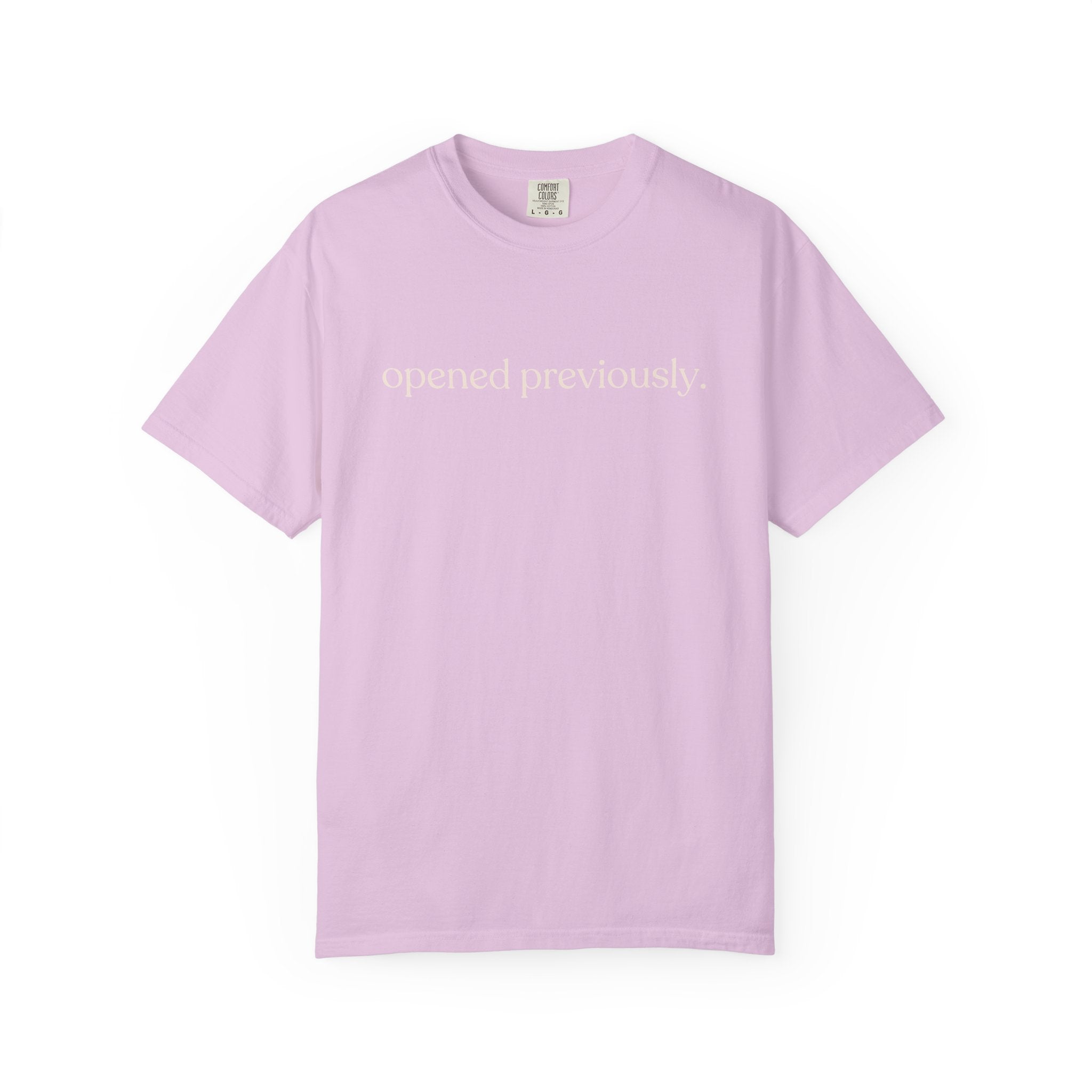 Opened PreviouslyC1717 T-shirt