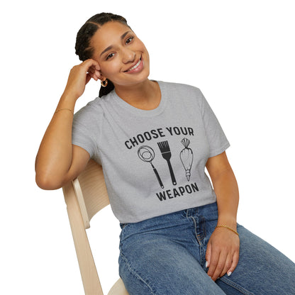 Choose Weapon Icing Bag T-Shirt