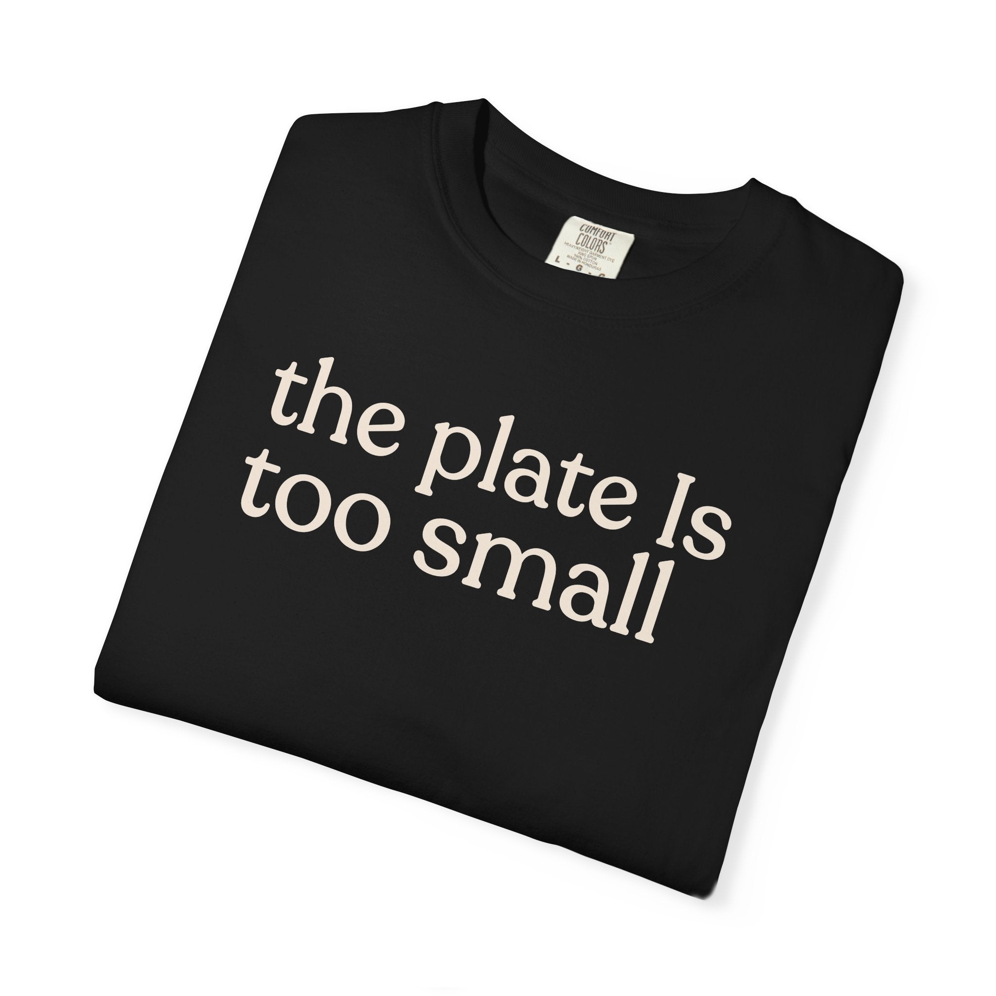 the plate is  CC1717 T-shirt