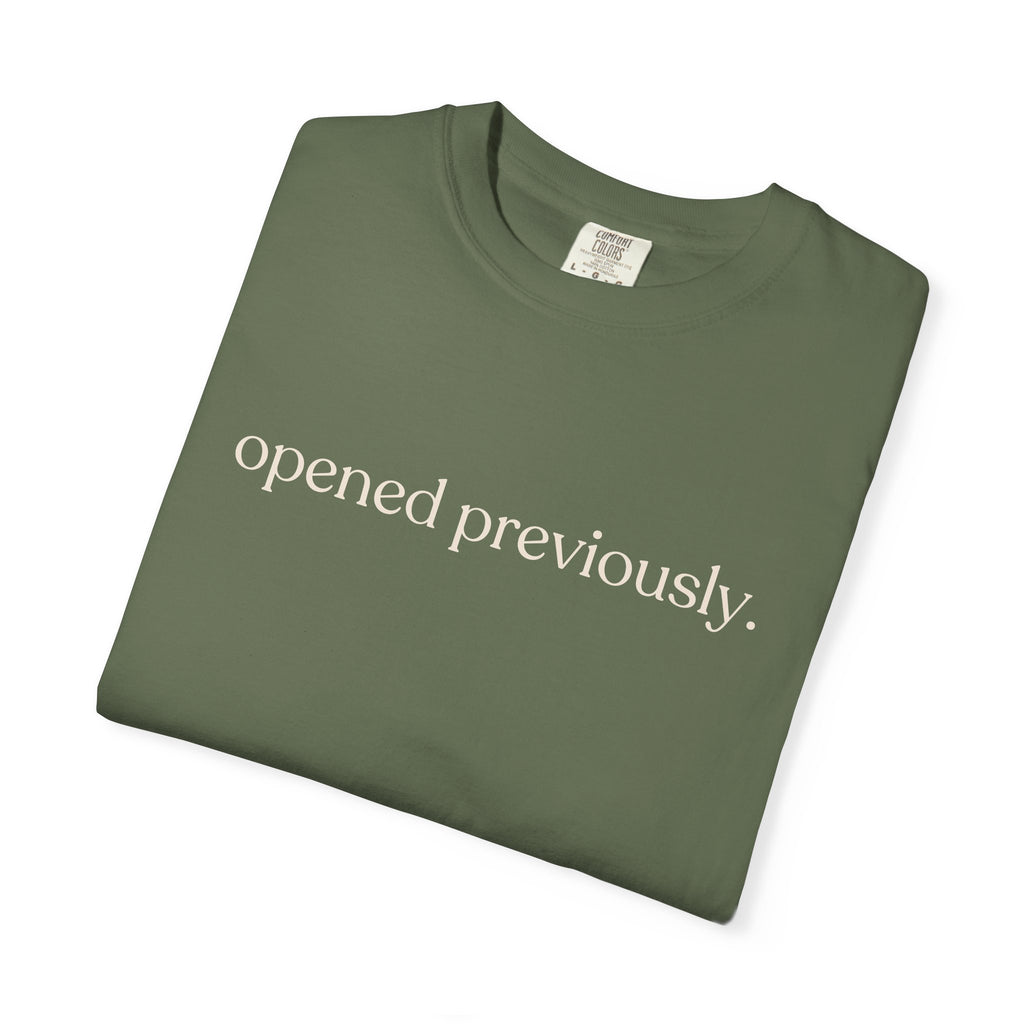 Opened PreviouslyC1717 T-shirt