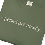 Opened PreviouslyC1717 T-shirt