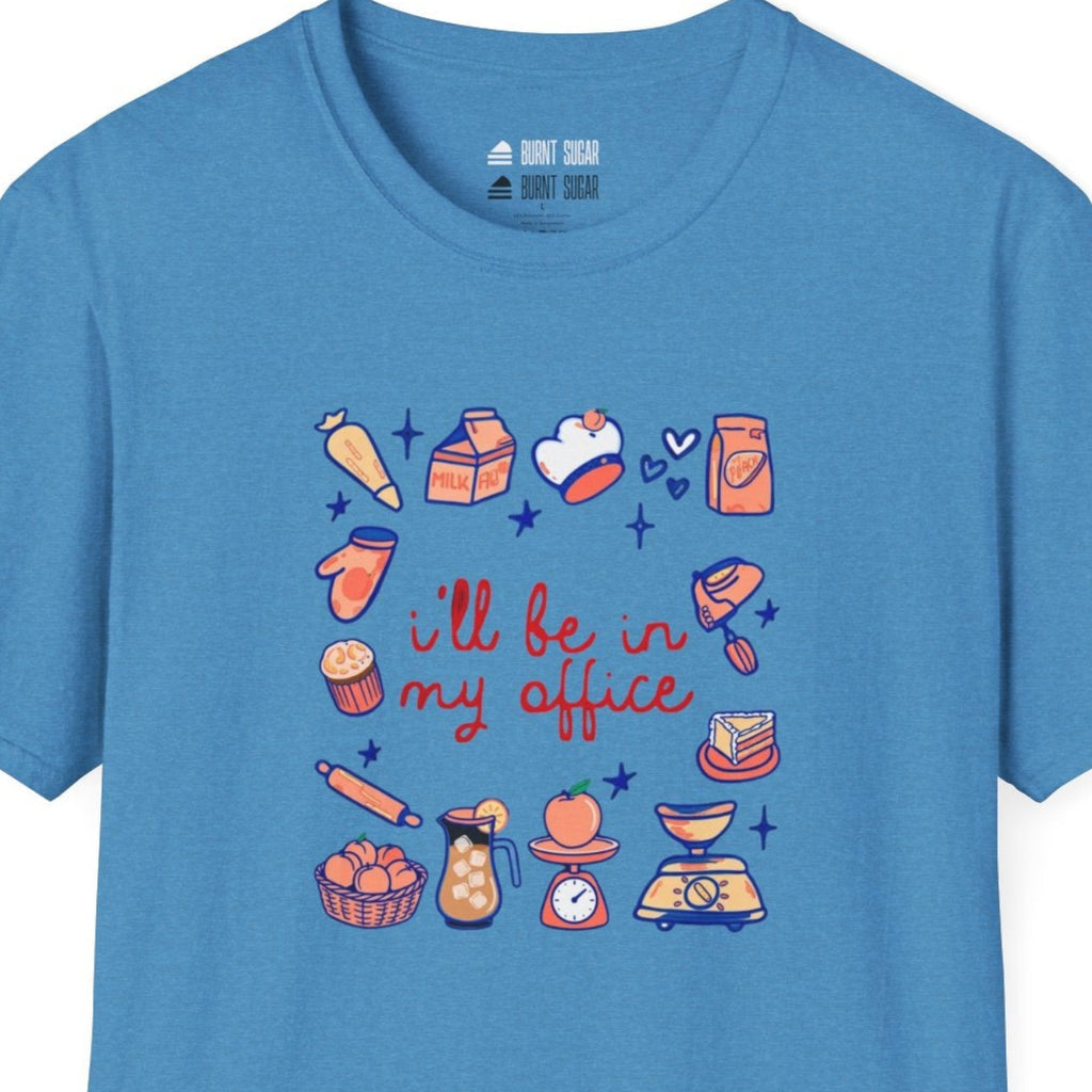 I'll Be In My Office Peach T-Shirt