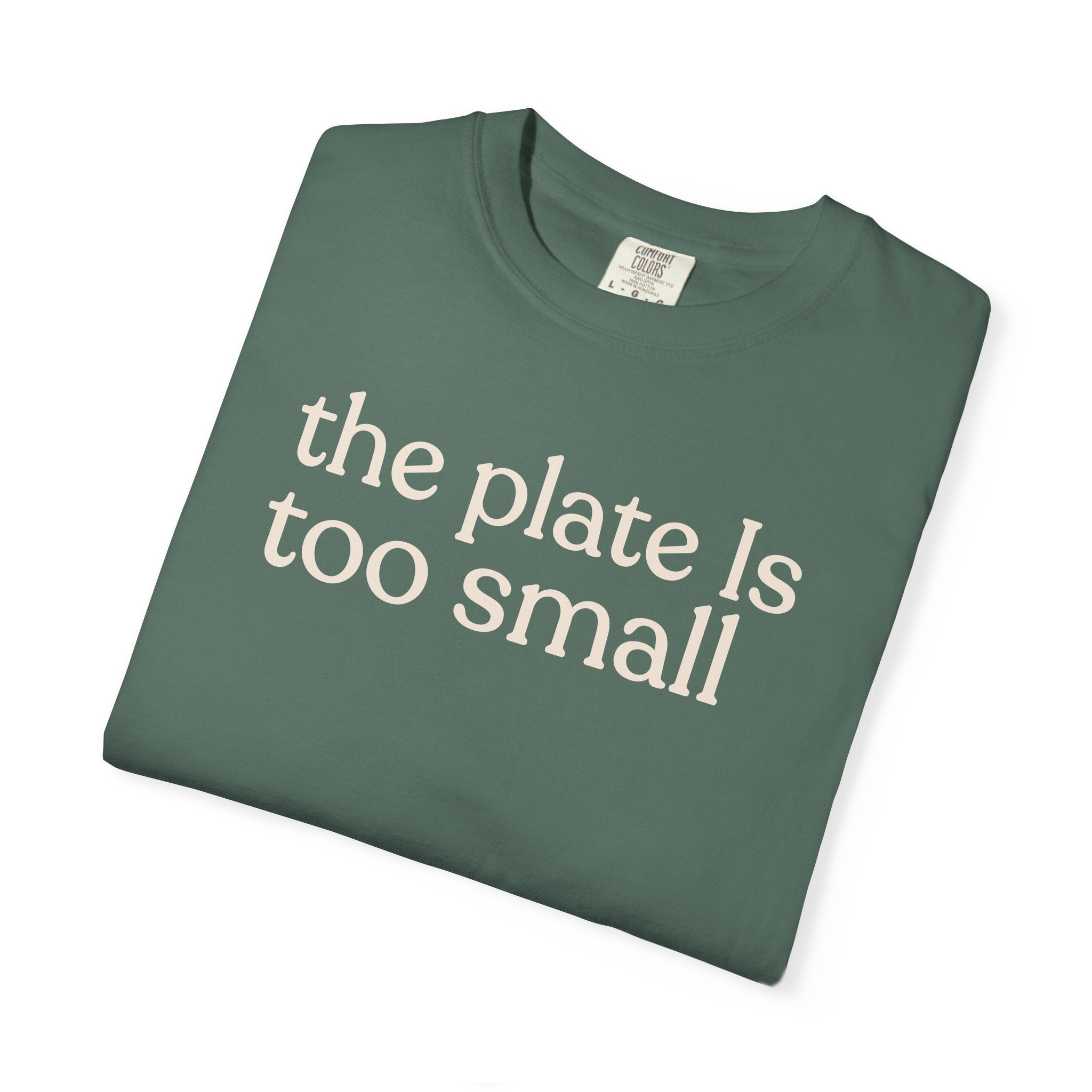the plate is  CC1717 T-shirt