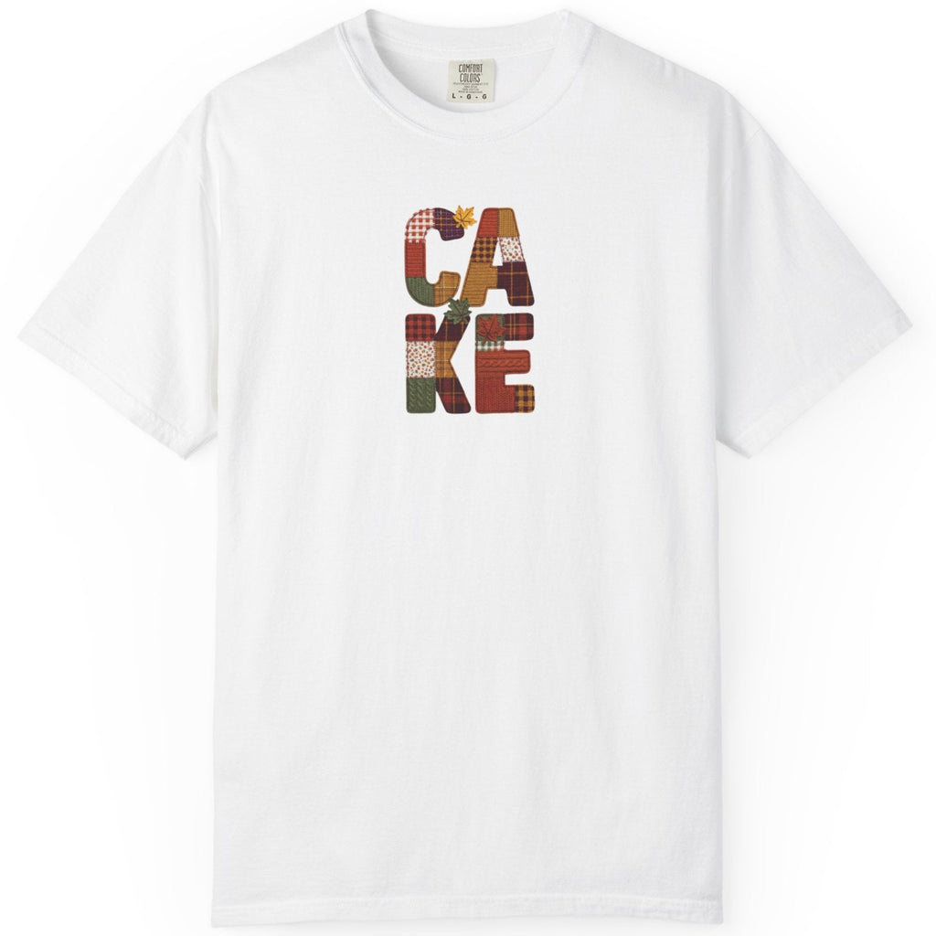 Faux knit CAKE T-shirt