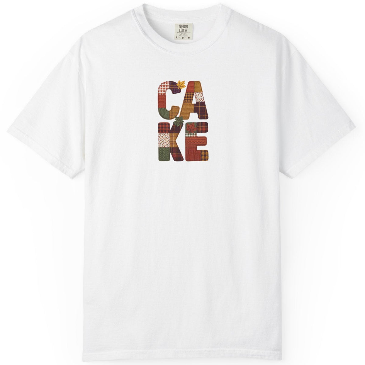 Faux knit CAKE T-shirt