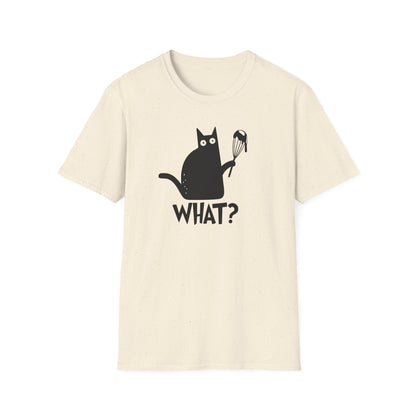 Black Cat What T-Shirt