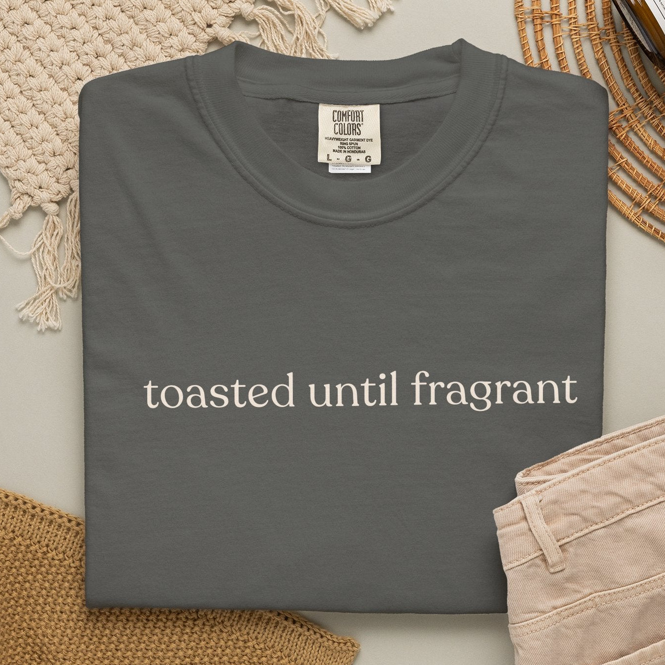toasted until fragrant unisex CC1717 T-shirt