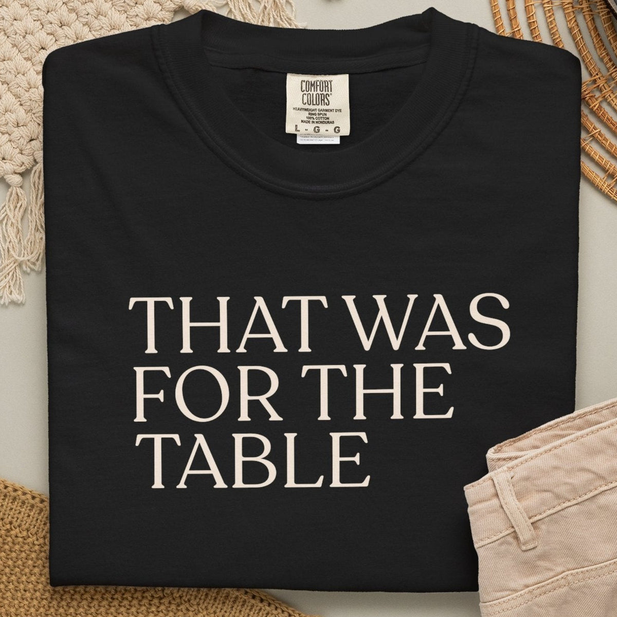 That was T-shirt