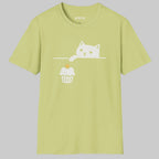 Cat Reach Cupcake Cherry T-Shirt